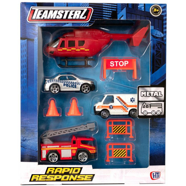 Игровой набор Teamsterz "Служба быстрого реагирования" (1416865)