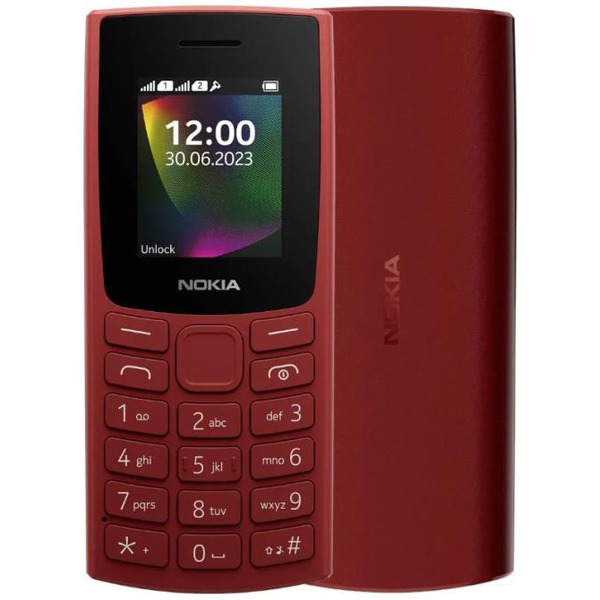 Мобильный телефон Nokia 106 DS TA-1564 красный