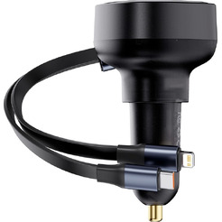 Автомобильное зарядное устройство Baseus C00057802111-00 Cluster Black