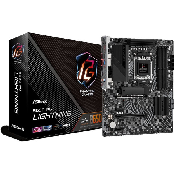 Материнская плата ASRock B650 PG Lightning