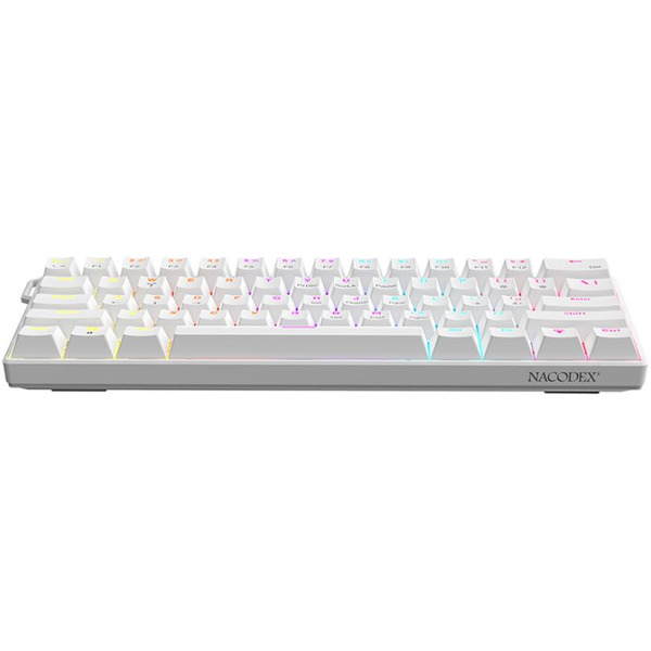Клавиатура AJAZZ NK61 Red Switch (белый)