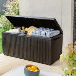 Сундук уличный Keter Springwood Storage Box 230406 (коричневый)