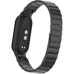 Ремешок Bingo Stainless Strips для XIAOMI Mi Band 8 (черный)