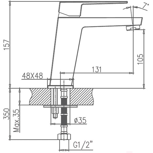 Смеситель Haiba HB10191