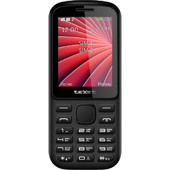 Мобильный телефон TeXet TM-218 черный-красный