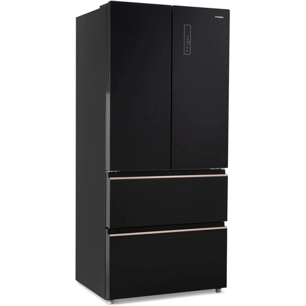 Холодильник Hyundai CM55043F (черное стекло)