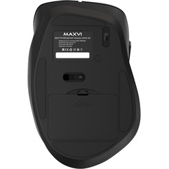 Мышь Maxvi MWS-02 (черный)