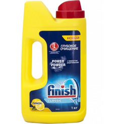 Порошок для мытья посуды в ПММ FINISH Power Powder Lemon 1000г