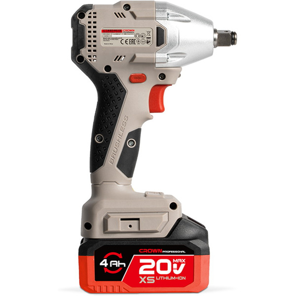 Гайковерт аккумуляторный CROWN CT22046XS-4 BMC