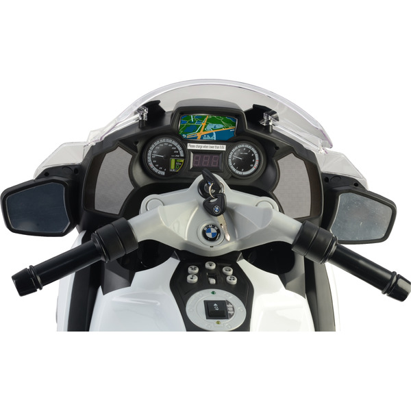 Электромотоцикл CHI LOK BO TOYS COMPANY BMW R 1200 RT (белый/черный)