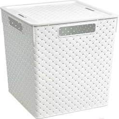 Органайзер для хранения Violet Береста 6823106 (23л, белый)
