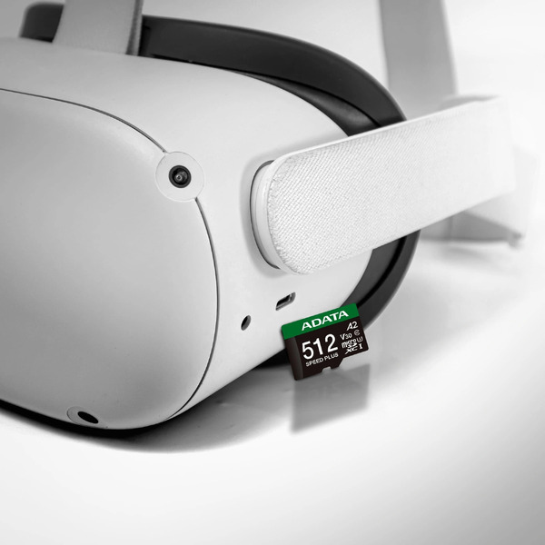 Карта памяти ADATA SPEED PLUS microSDXC 64GB UD64GUI3V30A2SP-RA1 (с адаптером)