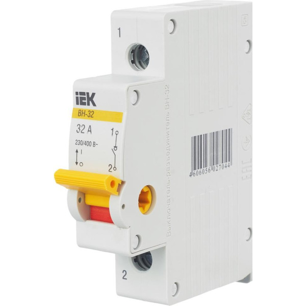Выключатель нагрузки IEK ВН-32 1Р 32А MNV10-1-032