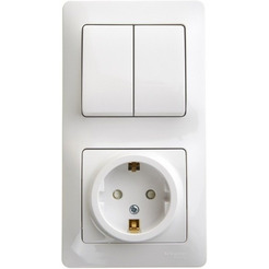 Розетка Systeme Electric Glossa GSL000174