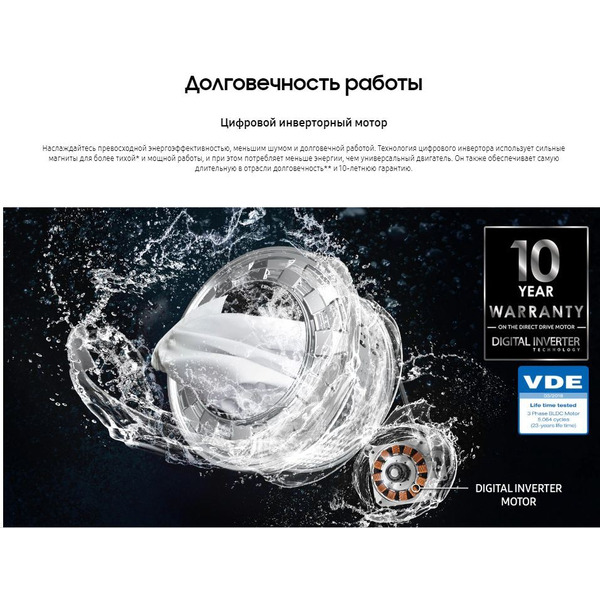 Стиральная машина Samsung WW70A6S23AE/LP