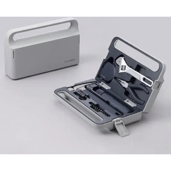 Набор инструментов с аккумуляторной отвёрткой HOTO Screwdriver Tool Set 3.6V (серый)