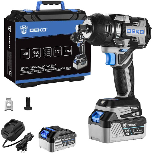 Гайковерт DEKO ZKIS20 PRO MAX (083-1088)