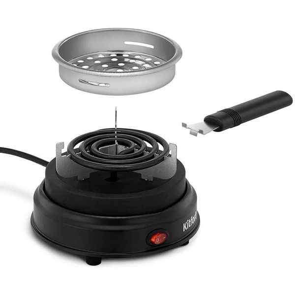 Электрическая плита для розжига углей для кальяна Kitfort КТ-5424