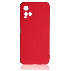 Накладка Case Matte Lux для Vivo Y15s (красный)