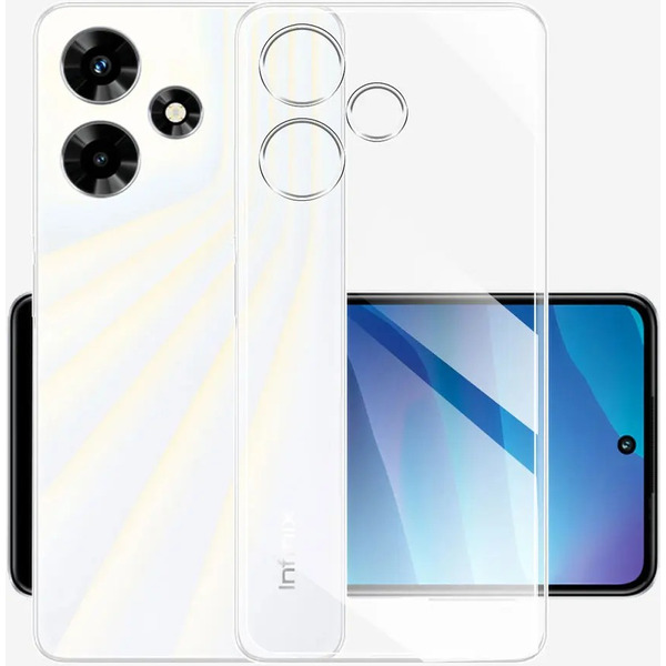 Бампер Bingo TPU для INFINIX Hot 30 Play (белый)