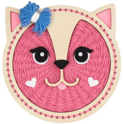 Набор для создания поделок/игрушек Woody НитьАрт. Котейка 02994