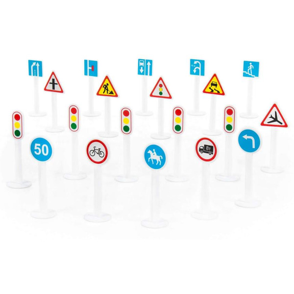 Набор дорожных знаков Полесье №2 (20 элементов) 64202