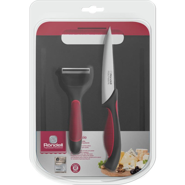 Набор ножей с разделочной доской Rondell Arsenale RD-1892