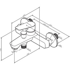 Смеситель AM.PM Crave F9C10000