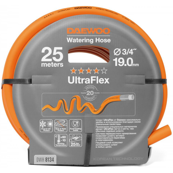 Шланг Daewoo Power UltraFlex DWH 8134 (3/4 ", 25 м)