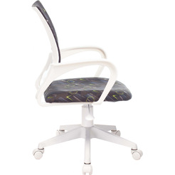 Компьютерное кресло Бюрократ KD-W4 (черный/синий регата)