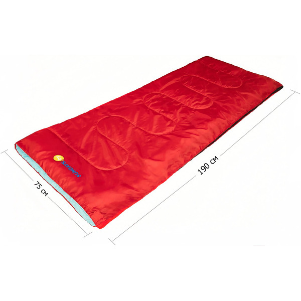 Спальный мешок SUNDAYS ZC-SB001 (красный)