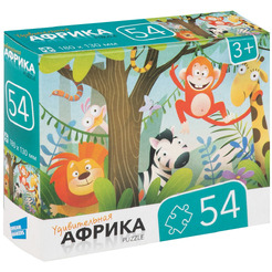 Пазлы детские Dream Makers "Африка", 54 элемента RI5402