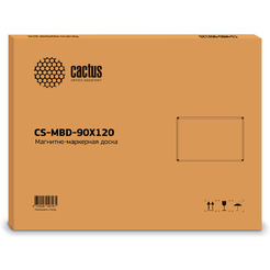 Доска магнитно-маркерная Cactus CS-MBD-90X120