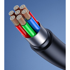 Кабель Usams MicroUSB US-SJ502 U68 (черный)