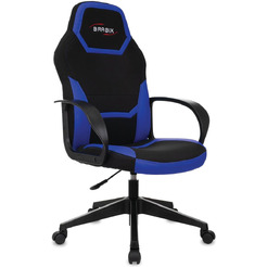 Кресло Brabix Alpha GM-018 532638 (черный/синий)