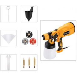 Краскораспылитель Deko DKSG55K1 HVLP (018-1043)