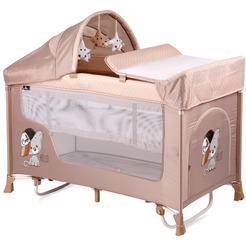 Манеж-кровать LORELLI San Remo 2 Plus Rocker Beige Cool Cat