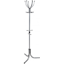 Вешалка напольная Ника Комфорт 6 ВК6/С (серебро)