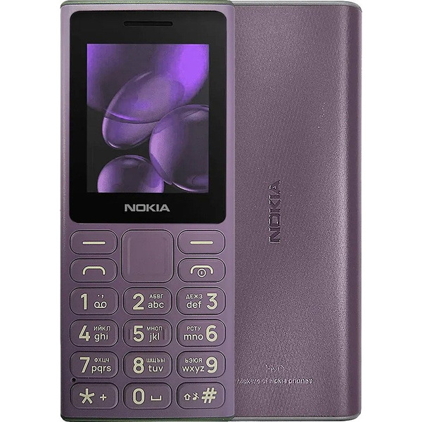 Мобильный телефон Nokia 108 Dual sim Purple (TA-1627)