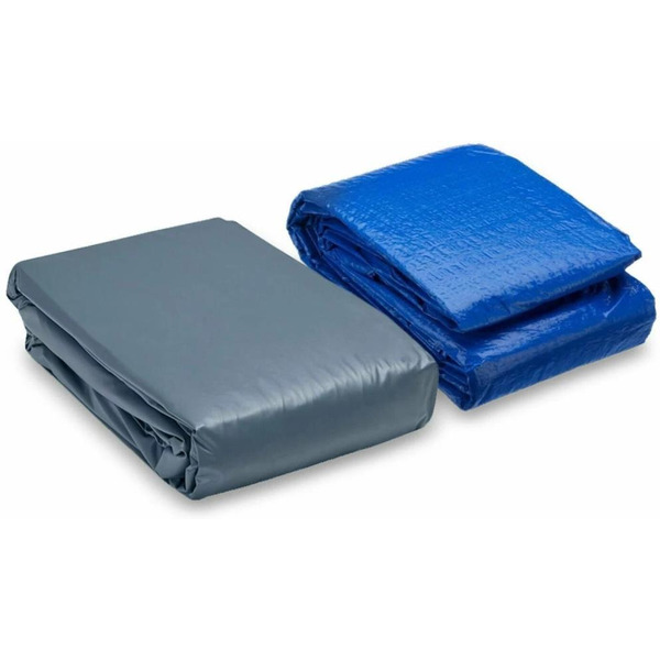 Каркасный бассейн Intex Prism Frame Clearview 26722 (427х107)