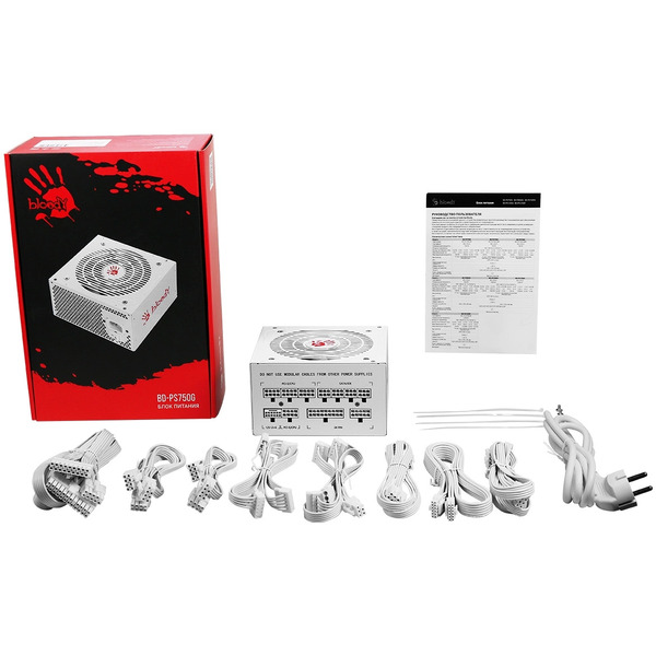 Блок питания A4Tech Bloody BD-PS750G-MW