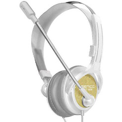 Наушники Senicc ST-908 (белый/золотистый)