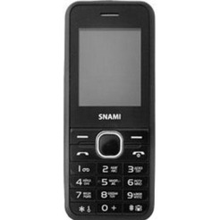 Телефон стандарта gsm Snami Snami D201 black / черный