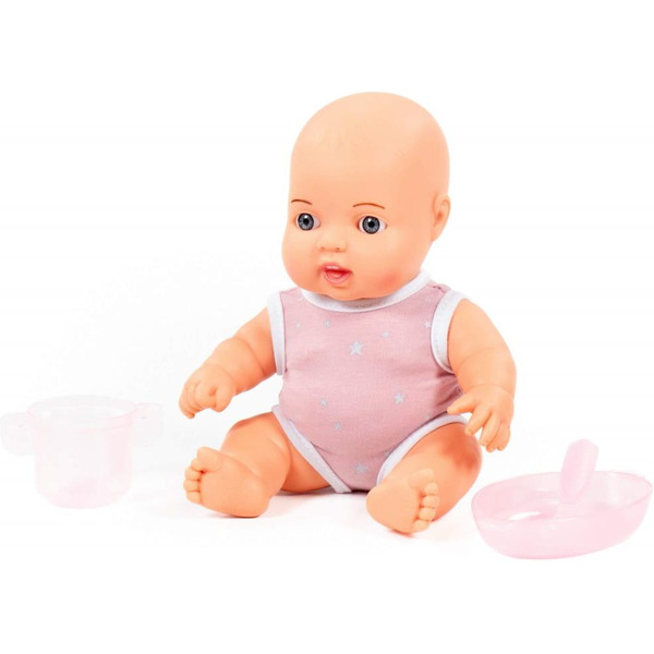 Пупс Полесье Славный с набором для кормления 76687