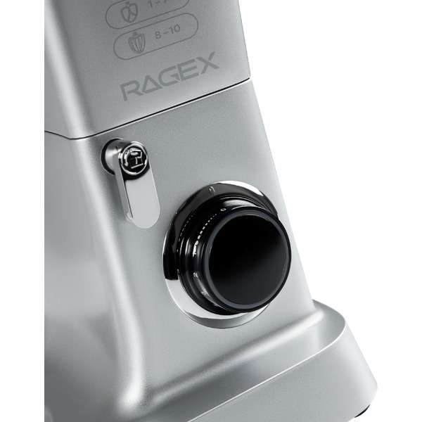 Кухонный комбайн RAGEX R112-900 (серебристый)