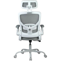 Офисное кресло KingStyle Boost FK-53 Warble White (светло-серый)