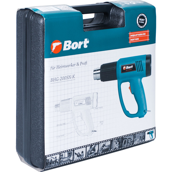 Промышленный фен Bort BHG-2005N-K (91271068)