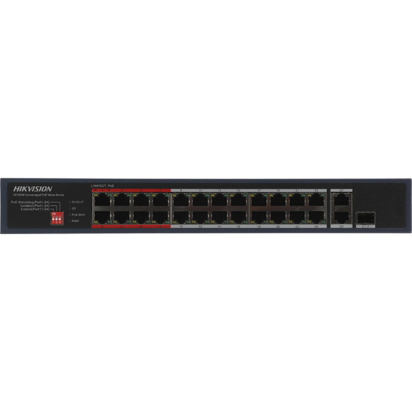 Коммутатор Hikvision DS-3E0326P-E/M(C)