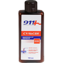 Шампунь 911 Ваша служба спасения Сульсен 1% 150 мл