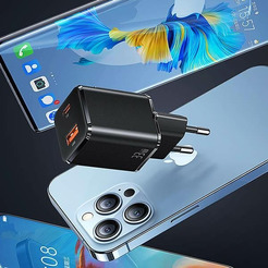 Зарядное устройство USAMS US-CC144 T43 33W (черный)